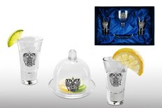 Набор для водки с лимонницей «ПАТРИОТ»