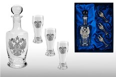 Набор для водки с графином «ДЕРЖАВНЫЙ-3»