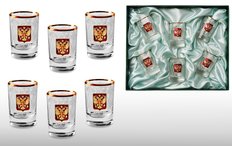 Набор стопок для водки «ОФИЦИАЛЬНЫЙ ПРИЁМ-2»