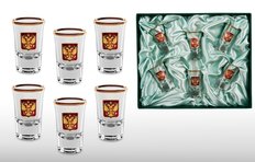 Набор стопок для водки «ОФИЦИАЛЬНЫЙ ПРИЁМ»