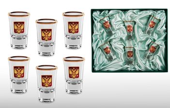 Набор стопок для водки «ОФИЦИАЛЬНЫЙ ПРИЁМ»