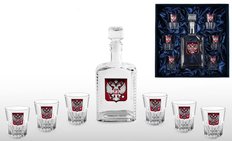 Набор для водки со штофом «ПОСОЛЬСКИЙ»