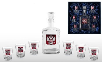 Набор для водки со штофом «ПОСОЛЬСКИЙ»