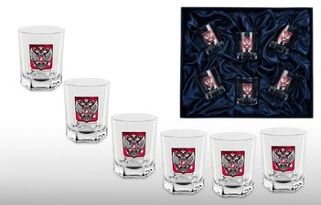 Набор стопок для водки «РОССИЙСКИЙ СТИЛЬ»