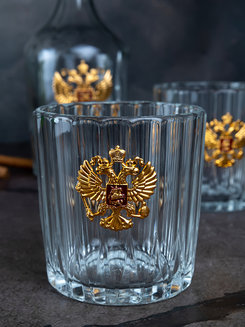 Набор стаканов для виски со штофом «ЗОЛОТОЙ СТАНДАРТ»