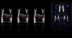 Набор стаканов для виски «ФЛАГ РОССИИ»
