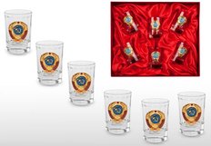 Набор водочных стопок «Граненые стопки СССР»