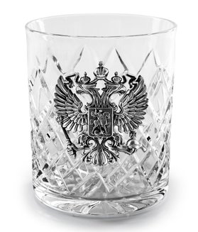 Подарочный набор хрустальных стаканов для виски «ПРЕМЬЕР»