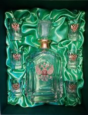 Набор для водки со штофом «ИМПЕРИЯ-3»