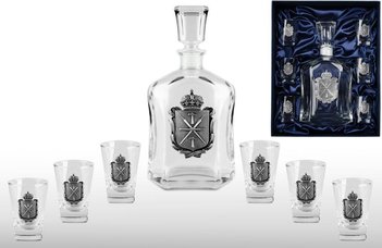Набор для водки со штофом «ТУЛА»