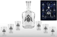 Набор для водки со штофом «РОСГВАРДИЯ»