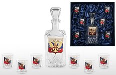 Набор для водки со штофом «РОССИЙСКИЙ»