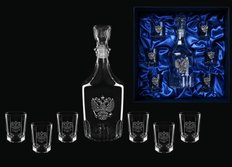 Набор для водки с графином «ВИВАТ, РОССИЯ - 2!»
