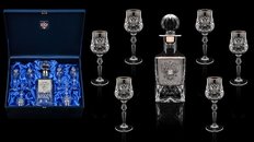 Набор для водки с хрустальным штофом «ПРЕМЬЕР МИНИСТР»