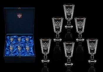 Рюмка лафитник граненая «СТАРОРУССКИЙ-3»