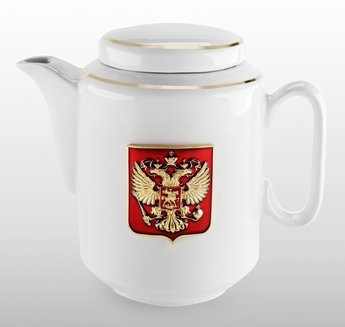 Чайный набор с подстаканником и фарфоровым чайником «ЭГОИСТ-Л»