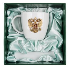 Кофейная пара фарфоровая «ВЕЛИКАЯ ДЕРЖАВА»
