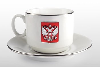 Чайная пара подарочная «РОССИЙСКИЙ СТИЛЬ»