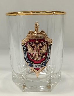 Набор для водки со штофом «Чекист»