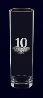 Ваза "10 ЛЕТ ВМЕСТЕ"