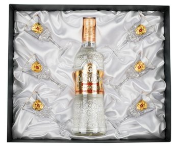 Подарочный набор под бутылку водки РОССИЙСКИЙ СТАНДАРТ GOLD