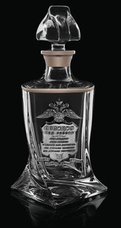 Набор стаканов для виски со штофом «ИМПЕРИАЛ ПОЛИЦЕЙСКИЙ»