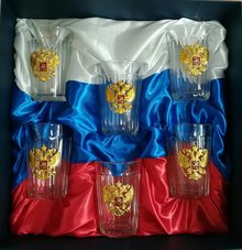 Набор стаканов «НАРОДНАЯ ВЛАСТЬ»