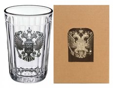 Подарочный граненый стакан «ДЕРЖАВНЫЙ»